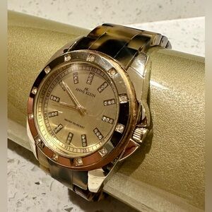Anne Klein Tortoise Watch
